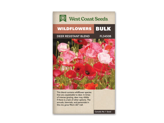 Wildflowers Deer Resisitant Blend WCS Seeds LG