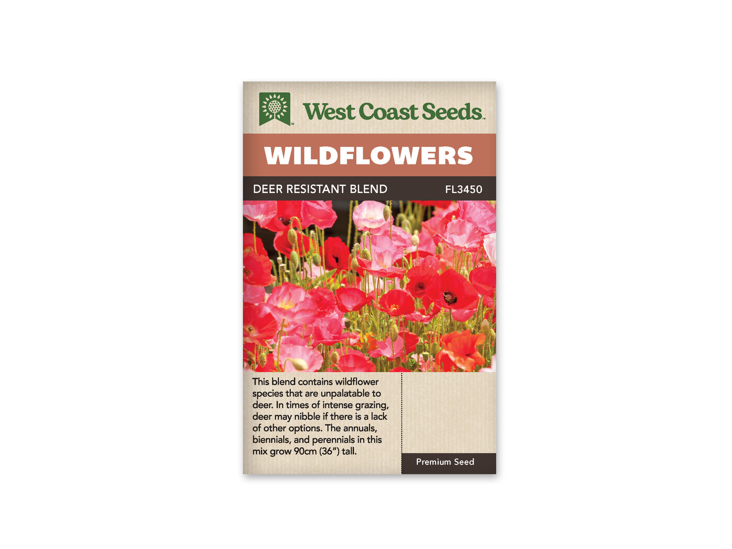 Wildflowers Deer Resisitant Blend WCS Seeds SM