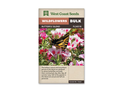 Wildflower Buttlerfly Blend WCS Seeds LG