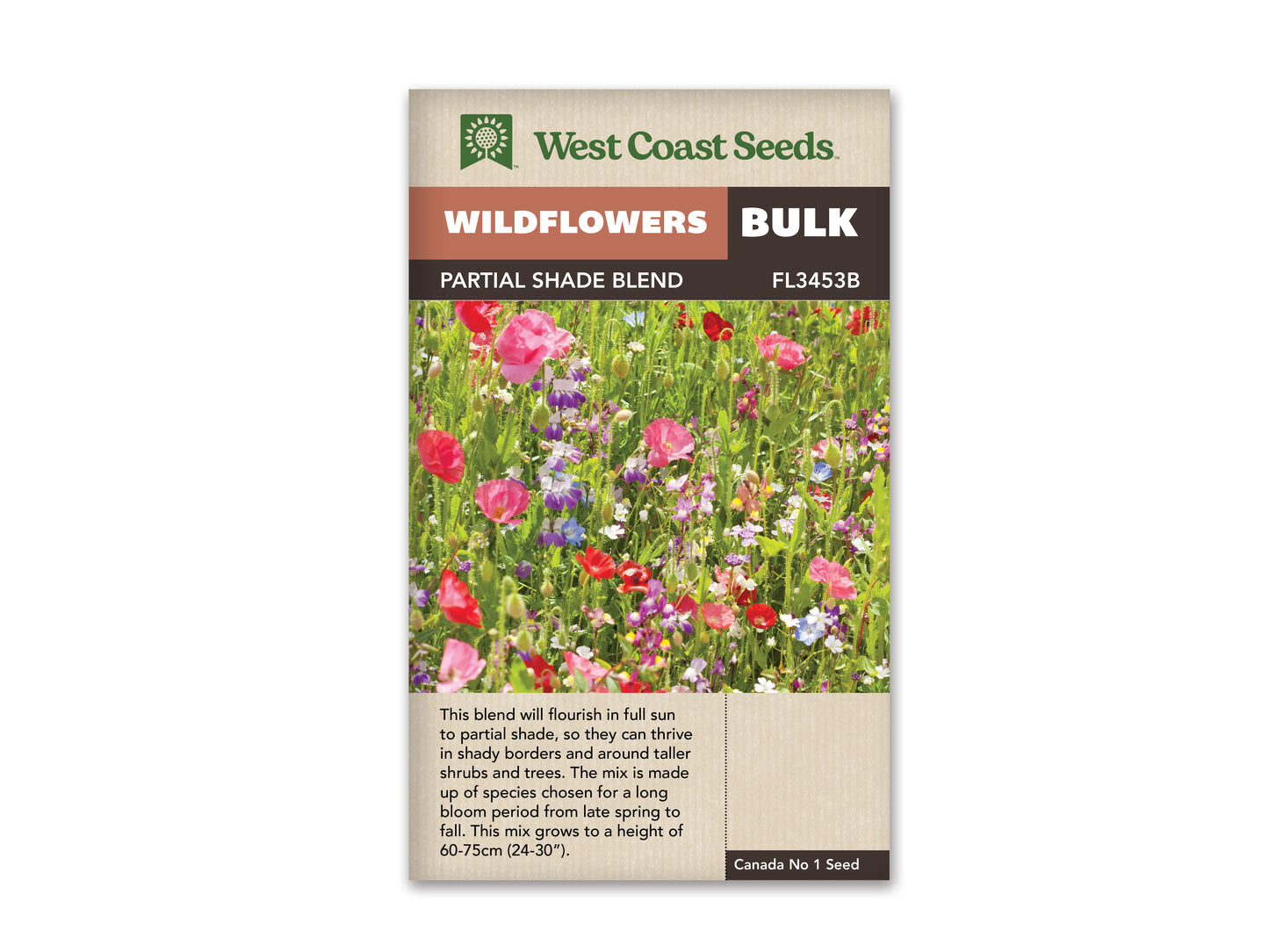 Wildflower Partial Shade Blend WCS Seeds LG