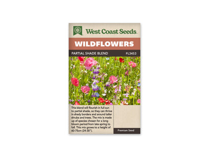 Wildflower Partial Shade Blend WCS Seeds SM