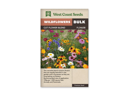 Wildflowers Cutfower Blend WCS Seeds LG