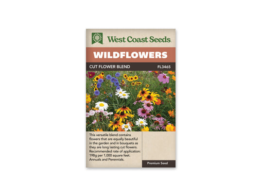 Wildflowers Cutfower Blend WCS Seeds SM