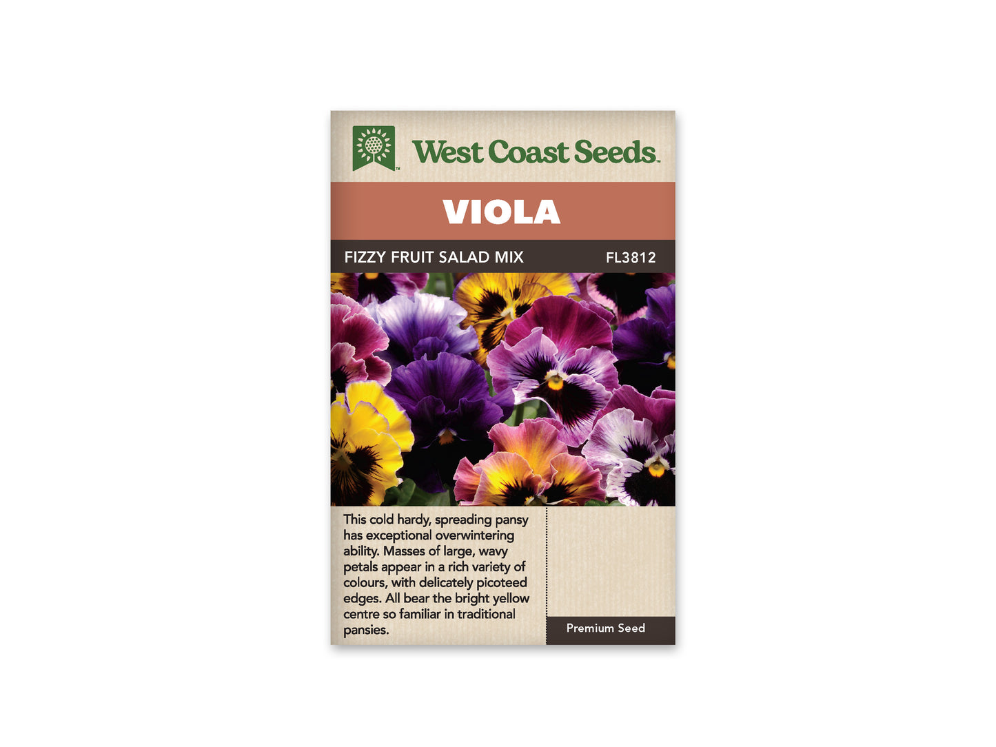 Viola Frizzy Fruit Salad WCS Seeds