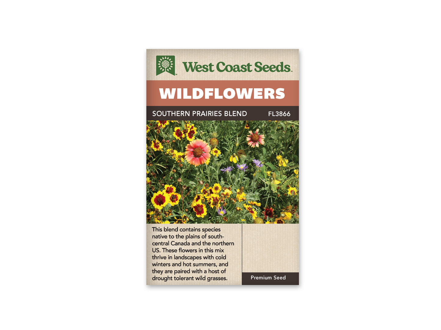 Wildflowers Southern Prairie Wildflower Blend WCS Seeds SM