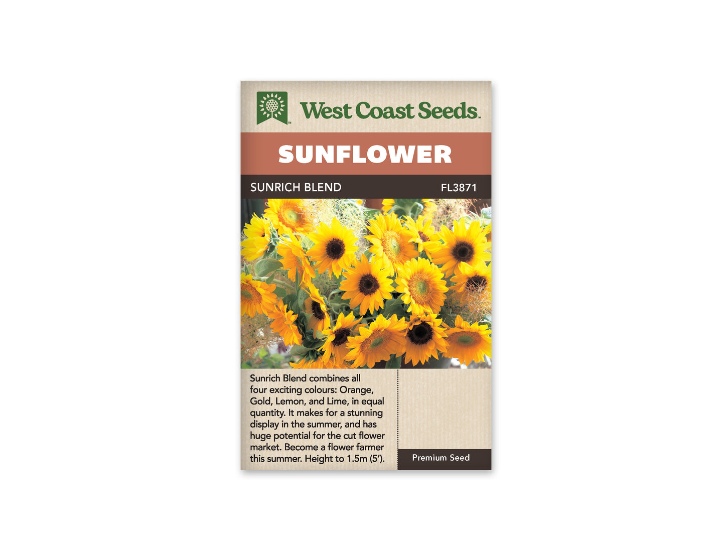 Sunflowers Sunrich Blend WCS Seeds