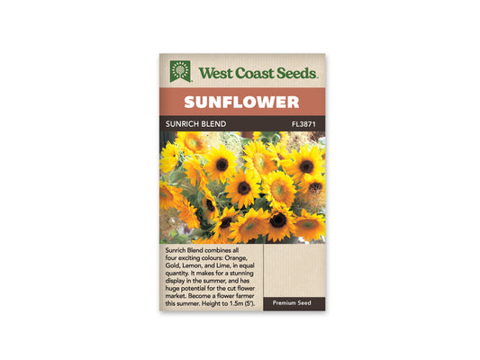 Sunflowers Sunrich Blend WCS Seeds