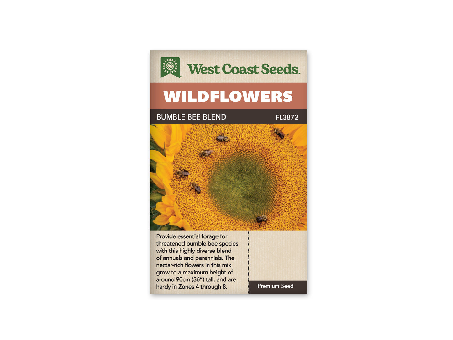 Wildflower Bumble Bee Blend WCS Seeds SM