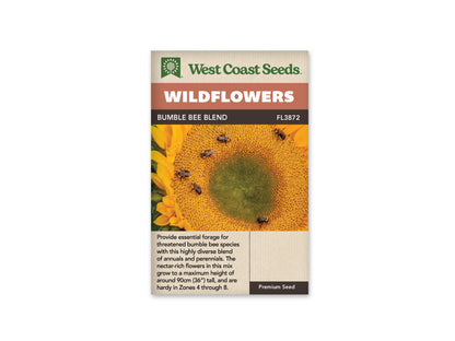 Wildflower Bumble Bee Blend WCS Seeds SM