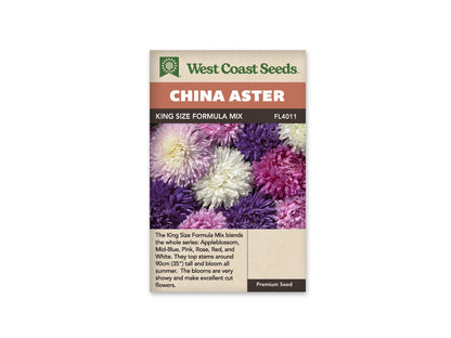 Aster King Size Formula Mix WCS Seeds