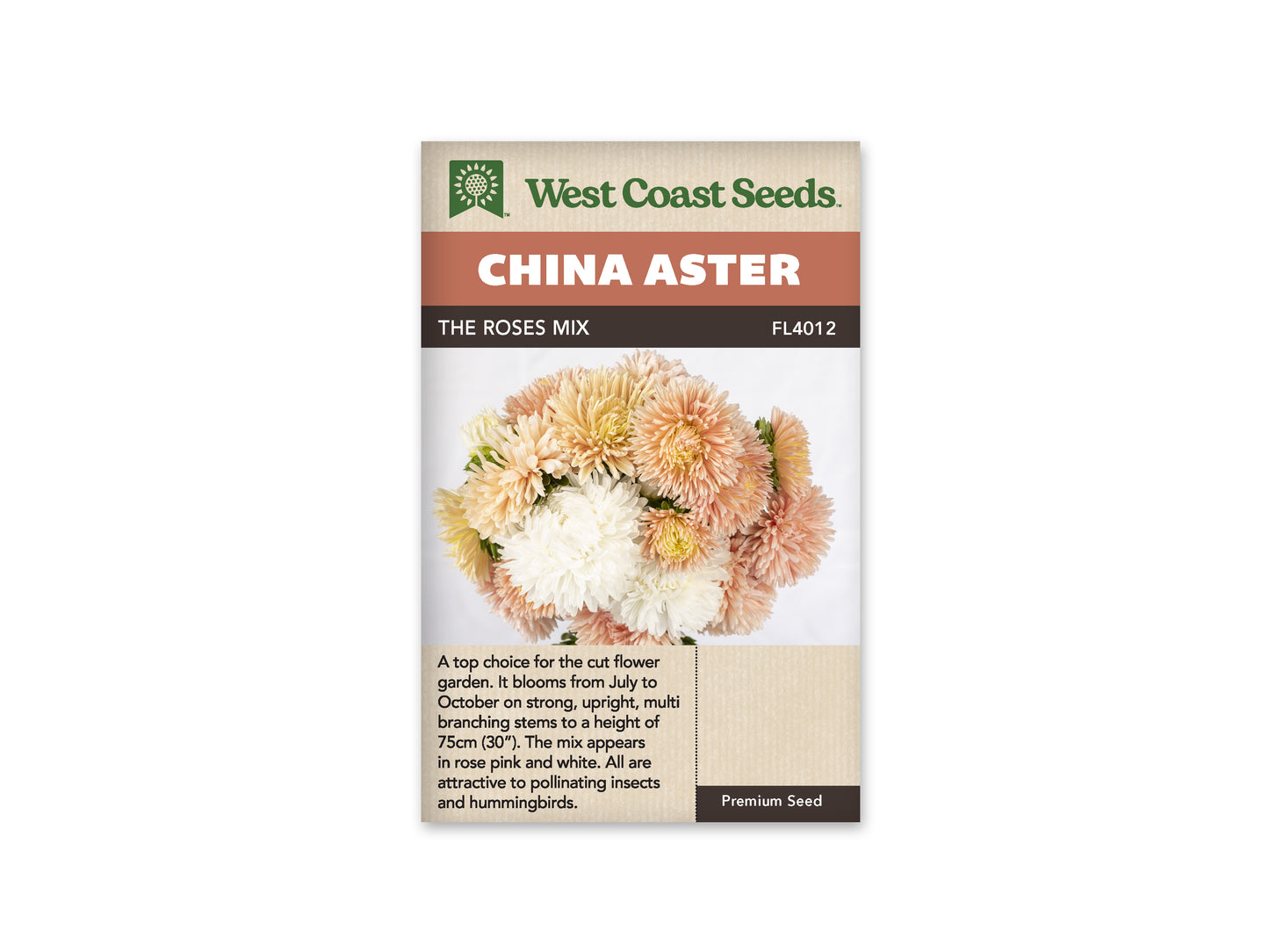 Aster The Roses Mix WCS Seeds