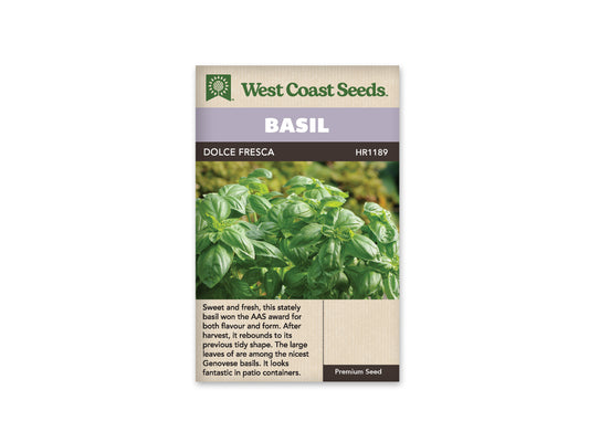 Basil Dolce Fresca WCS Seeds