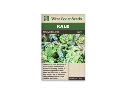 Kale Summer Blend WCS Seed