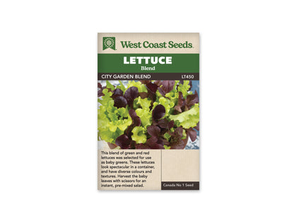 Lettuce City Garden Blend WCS Seed