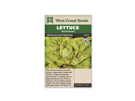 Lettuce Speckled Organic WCS Seed