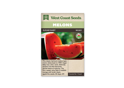 Watermelon Sugar Baby Organic WCS Seed