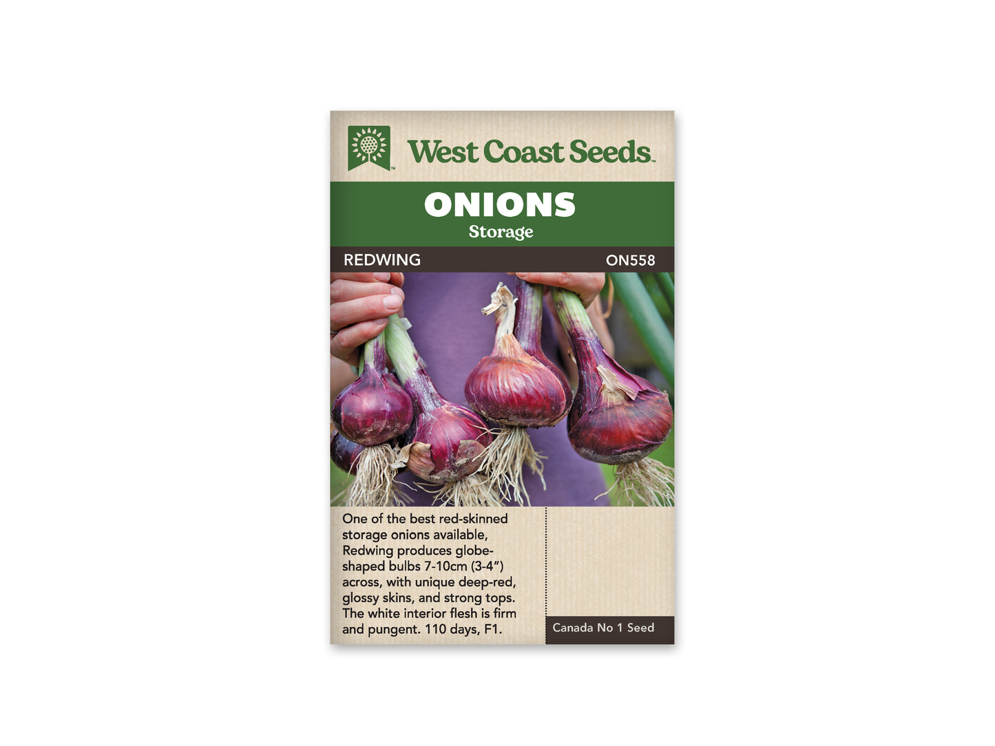 Onions Redwing F1 WCS Seed