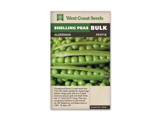 Peas Alderman Tall LG WCS Seed
