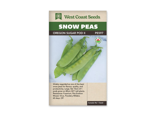 Peas Oregon Sugar Pod ll Organic SM