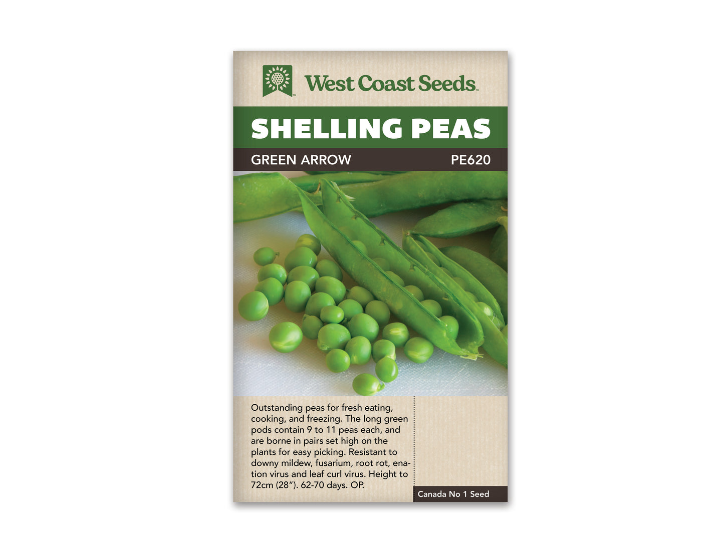 Peas Green Arrow WCS Seed SM