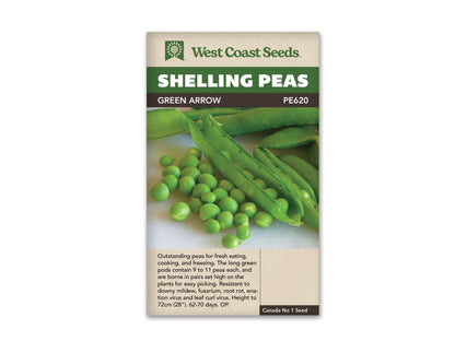 Peas Green Arrow WCS Seed LG