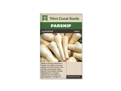 Parsnip Gladiator WCS Seed