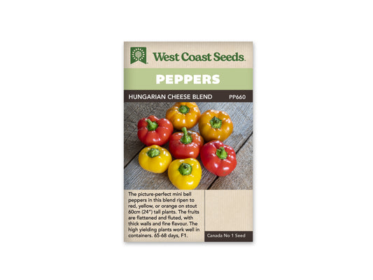 Peppers Hungarian Cheese Blend WCS Seed