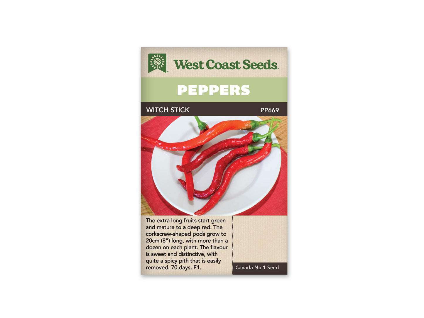 Peppers Witch Stick Chili WCS Seed