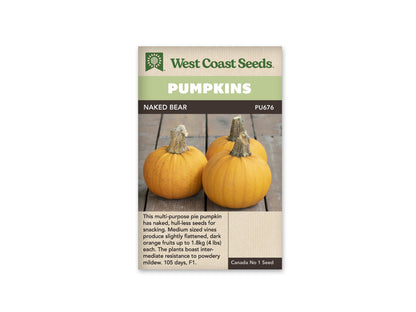 Pumpkin Naked Bear WCS Seed