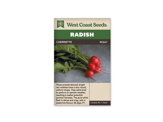 Radish Cherriette WCS Seed