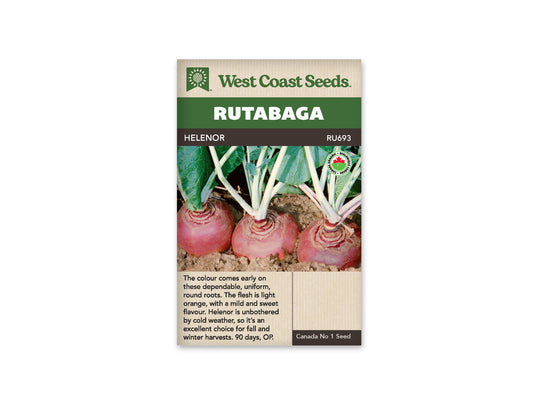 Rutabagas Helenor Coated Organic WCS Seed