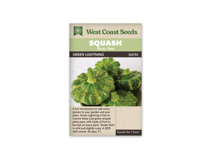 Squash Green Lightning WCS Seeds