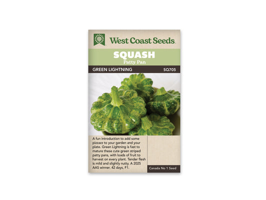 Squash Green Lightning WCS Seeds