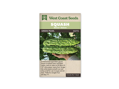 Squash Green Pearl WCS Seed