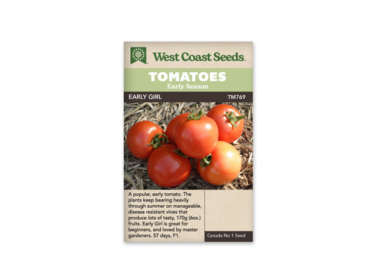 Tomatoes Early Girl WCS Seeds