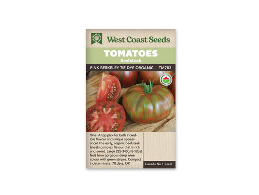 Tomato Pink Berkeley Tie Dye WCS Seeds