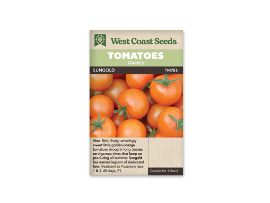 Tomatoes Sungold F1 WCS Seeds