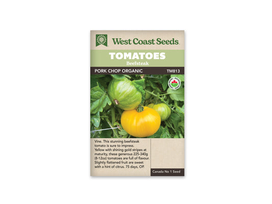 Tomatoes Pork Chop Organic WCS Seeds