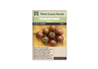 Tomatoes Black Cherry WCS Seeds