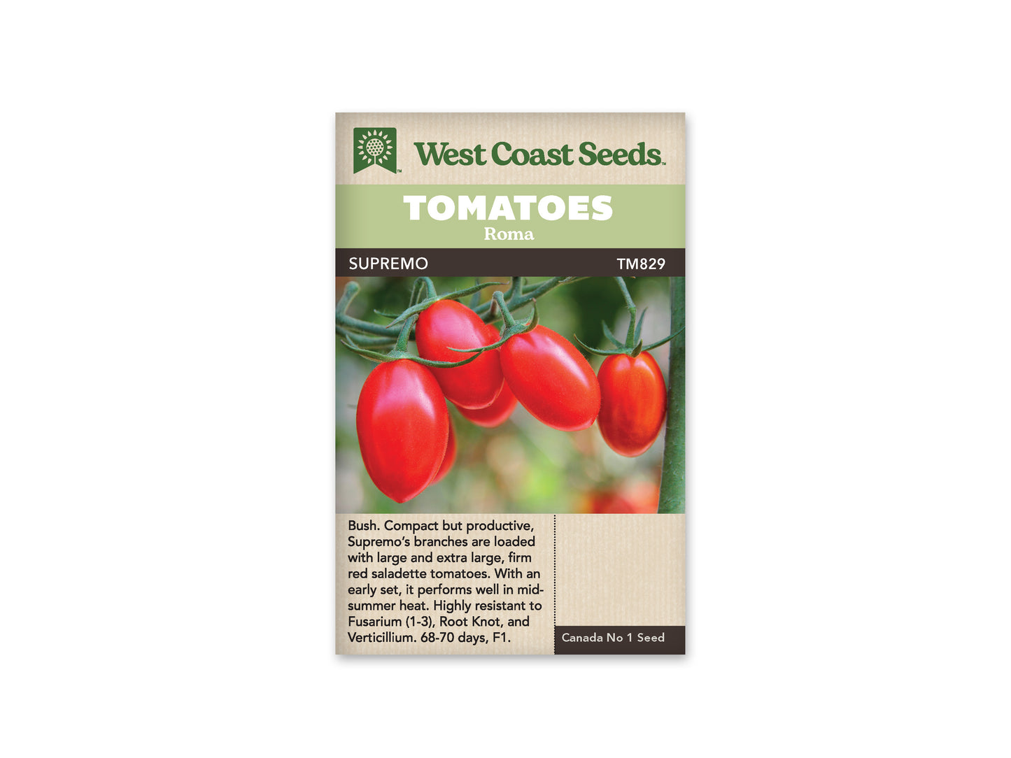 Tomatoes Supremo WCS Seeds