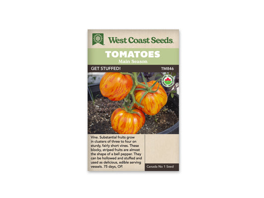 Tomatoes Get Stuffed Organic WCS Seeds