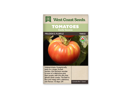 Tomatoes Pruden's Purple Organic WCS Seeds