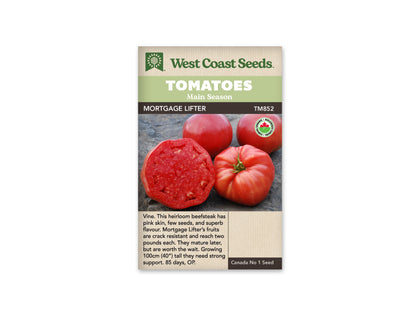 Tomatoes Mortgage Lifter Organic WCS Seeds