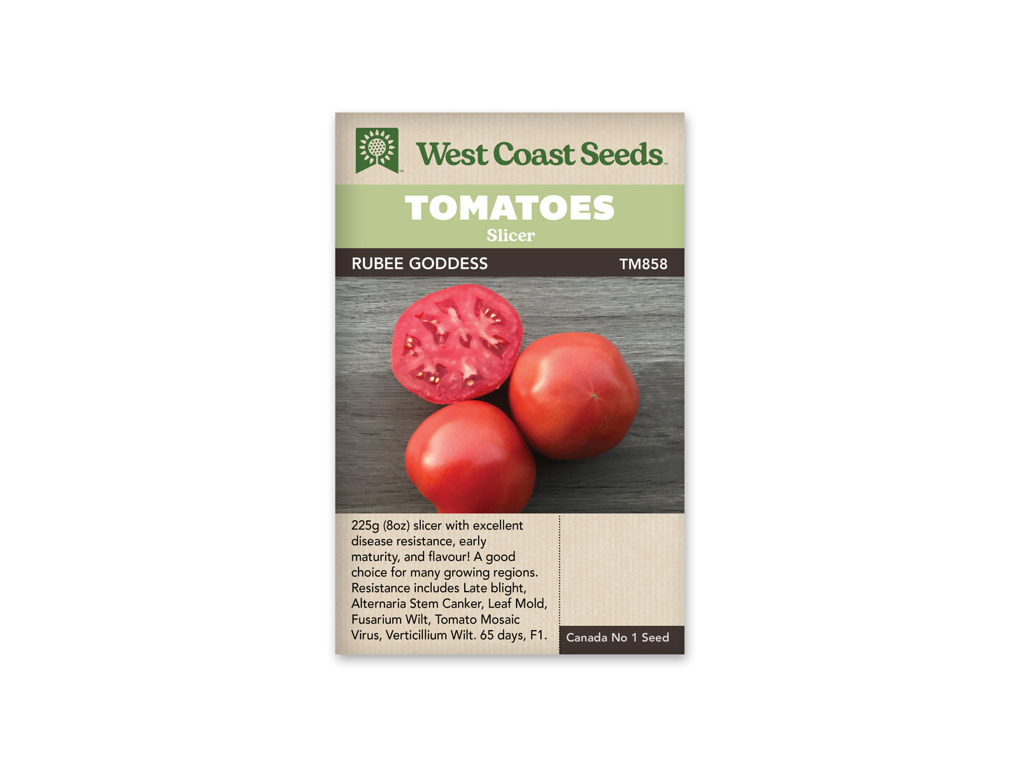 Tomatoes Rubee Goddess Organic WCS Seeds