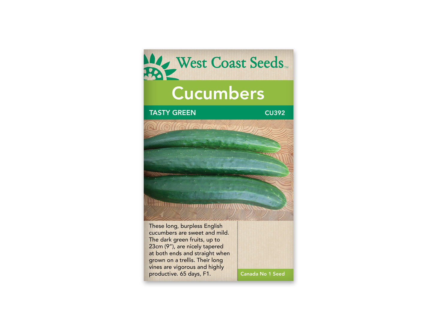 Cucumber Tasty Green WCS Seed