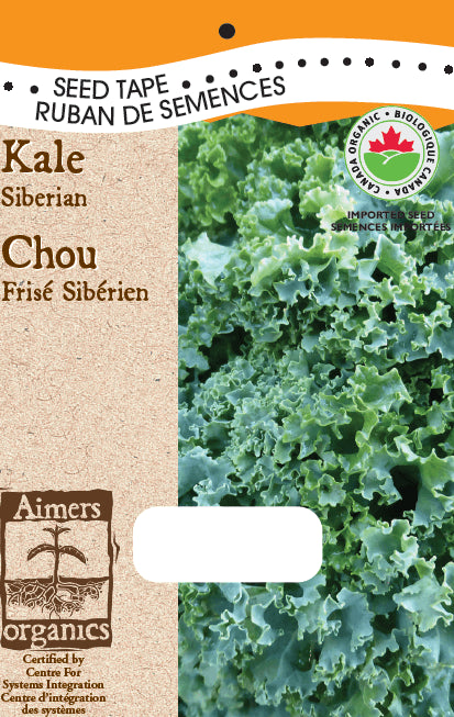 Kale Siberian Seed Tape OSC Seed