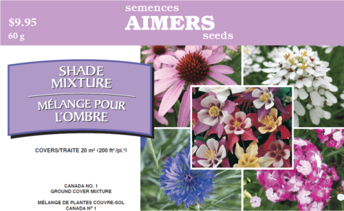 Shade Wildflower Mix Aimers Jumbo Seed