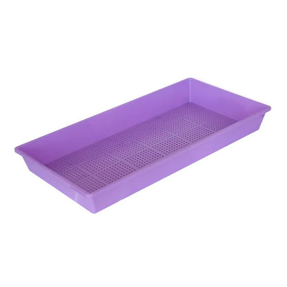 Bootstrap Farmer Mesh Bottom 1020 Trays – 5-Pack, Extra Strength, BPA-Free Plastic, 21.25" X 11" X 2.5", For Microgreens, Soil Blocks, Hydroponics
