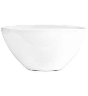 White Boat Shaped Bowl 9 x 4.5" Pot