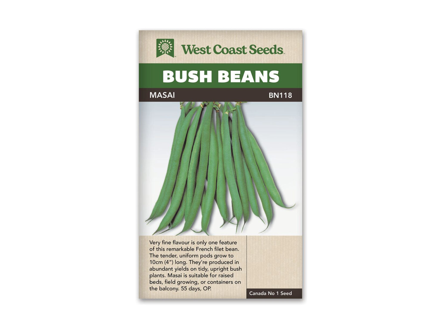 Bean Bush Masai French WCS Seed